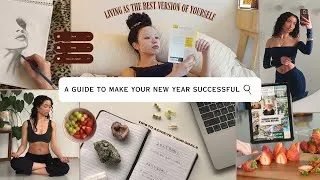 Thumbnail: HOW TO REBRAND YOUR LIFE IN 2025 | tips to achieve your goals & become the best version of yourself