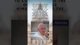 Thumbnail: Pope Francis quotes on evil and the devil￼