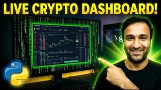 Thumbnail: Build a Real-Time Crypto Dashboard in Python (Full Tutorial)