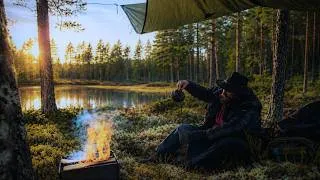 Thumbnail: Solo Backpacking - a Swedish Spring Snowstorm