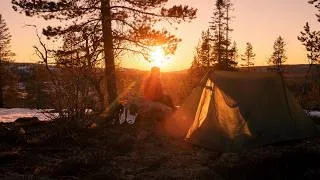 Thumbnail: Solo Camp in Bear Country - Swedish Lapland