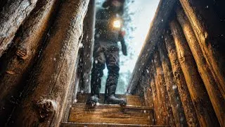 Thumbnail: Without Water in a BLIZZARD, I found a UNDERSNOW HOUSE and It Saved me