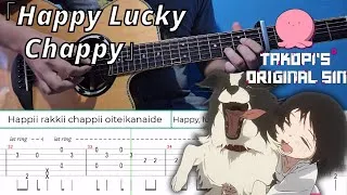 Thumbnail: Happy Lucky Chappy - Ano (Takopii No Genzai OP) | Fingerstyle Guitar | TAB + Lyrics + Chords