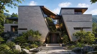 Thumbnail: Modern Brutalist Home Build: Construction, Interior Renovation & Inside Every Room