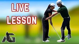 Thumbnail: Her First Ever Golf Lesson — This Is Where It All Starts