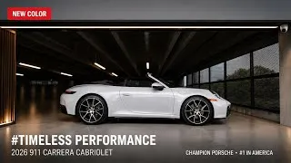 Thumbnail: 2026 Porsche 911 Carrera Cabriolet in Ice Grey — Pure Open-Top Perfection | Walk Around 