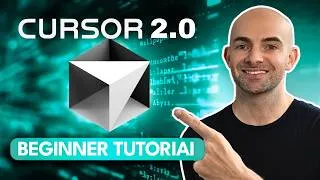 Thumbnail: Learn 80% of Cursor Al 2.0 in Under 22 Minutes! (2026)