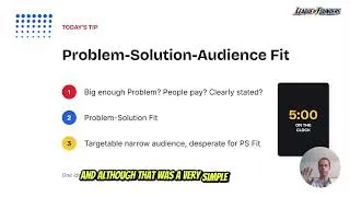 Thumbnail: Problem Solution Audience Fit (Daily Power Up episode for Solo Founders)