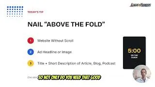 Thumbnail: Solo Founders Need to Love "Above the Fold" More