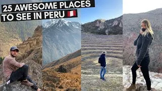 Thumbnail: 25 BEST PLACES TO SEE IN PERU 🇵🇪WHERE TO VISIT *HIDDEN GEMS INCLUDED*