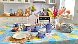 Thumbnail: Slow Living in Retirement / Cozy Summer Days / Fabric Pumpkins
