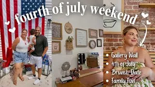 Thumbnail: COZY GALLERY WALL, 4TH OF JULY, BRUNCH DATE, FAMILY FUN | WEEKEND VLOG