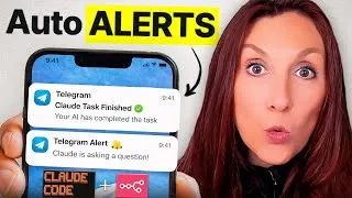 Thumbnail: How getting Alerts on Claude Code Saves Me HOURS daily