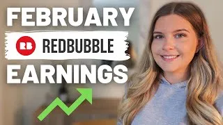 Thumbnail: February Redbubble Income Report & Sales + Best Selling Designs Revealed | Print on Demand Seller