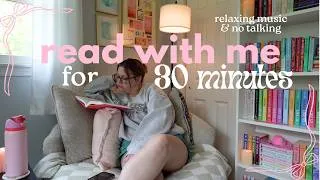 Thumbnail: read with me for 30 minutes ⏰🎀🌟 *body doubling, relaxing music, no mid-roll ads, no talking*