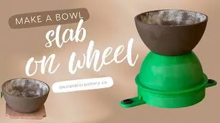 Thumbnail: Slab + Wheel Classic Bowl - Learn Pottery Ceramics How-to