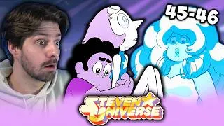 Thumbnail: THERE'S SO MUCH TRAUMA! 😯 Steven Universe Ep 45&46 Reaction
