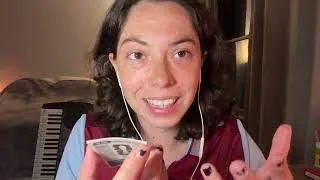 Thumbnail: ASMR Soft Spoken Rambles / Opening World Cup Stickers ⚽️