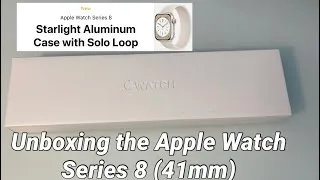 Thumbnail: Apple Watch Series 8 (41mm) unboxing and new Starlight color