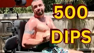 Thumbnail: Can I do 500 Dips in 30 Minutes??