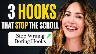 Thumbnail: 3 Video Hooks That Instantly Stop The Scroll