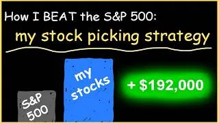 Thumbnail: $192k profit: how i picked stocks that beat the S&P 500 index funds