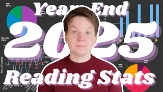 Thumbnail: A Booktuber Who Doesn't Read Enough // Reflecting on 2025 + Stats