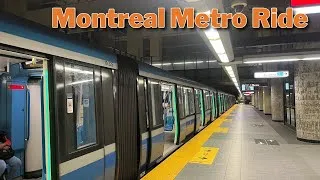 Thumbnail: Montreal STM Orange Line 2 Metro Ride - Full Route Montmorency to Cote-Vertu Station 5/21/2026