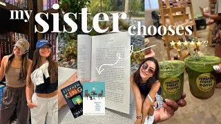 Thumbnail: number generator chooses how many pages i read *from my sister’s library!!! 👯‍♀️📖