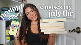 Thumbnail: prompt wheel chooses my july tbr!!! *one of my favorites :) 