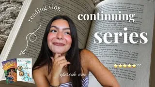 Thumbnail: finishing every series i’m in the middle of… *spoiler free reading vlog*