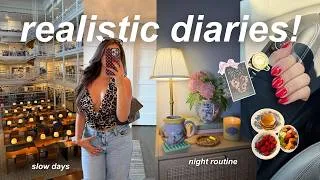 Thumbnail: realistic days in my life: cozy night routines, reading, workouts & new jewelry!