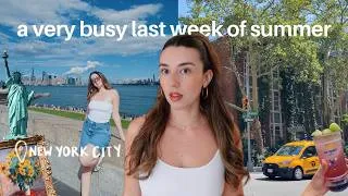 Thumbnail: a semi touristy week in nyc 🗽🎾 the us open, statue of liberty & the met