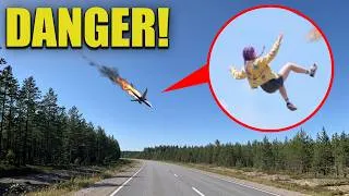 Thumbnail: if you see this PLANE FALLING, RUN AWAY FAST! (RUMI is IN THERE!)