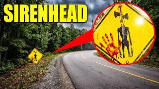 Thumbnail: if you see this SIRENHEAD SIGN on the ROAD, DO NOT APPROACH IT! (he's WATCHING)