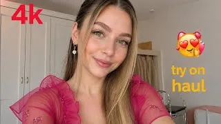 Thumbnail: 4K Micro Mini String Bikini Tiny Bikini Try-on Haul See-everything Sheer Transparent on#sheinhaul 
