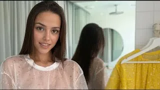 Thumbnail: 4K Micro Mini String Bikini Tiny Bikini Try-on Haul See-everything Sheer Transparent on#sheinhaul 