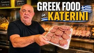 Thumbnail: GREEK FOOD in KATERINI – Incredible Meze, Bougatsa & Souvlaki
