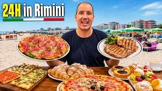 Thumbnail: 24H of ITALIAN FOOD in RIMINI – Local Pizza, Pasta & Street Food