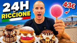 Thumbnail: 24H in RICCIONE - We Tried Italy's Most Expensive Ice Cream!