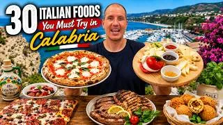 Thumbnail: 30 ITALIAN FOODS You Must Try in Calabria!