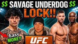 Thumbnail: UFC Oklahoma City Best Bets!! Du Plessis vs Usman Betting Breakdown & Underdog Lock