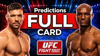 Thumbnail: UFC Oklahoma City: Du Plessis vs Usman Full Card Predictions & Betting Breakdown