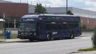 Thumbnail: (FULL RIDE) - Brampton Transit Electric Bus Ride Video - Route 32 Ride to Trinity Common Terminal