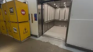 Thumbnail: (Right Elevator COMPLETE) - Brand New TKE Hydraulic Elevators at IKEA - Vaughan, ON