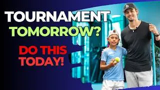Thumbnail: Tennis Tournament Tomorrow? Do This Today | Pre-Tournament Tennis Fitness