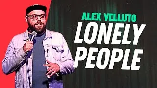 Thumbnail: The Struggles of Being ‘Flamboyantly Lonely’ | Alex Velluto Comedy