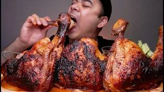 Thumbnail: GARLIC CHICKEN HONEY GLAIZED MUKBANG ASMR