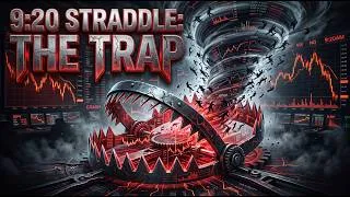 Thumbnail: 9:20 Straddle STRATEGY: Sabse Bada TRAP Jo Har Option Seller Ko Barbaad Karta Hai! 😱