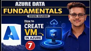 Thumbnail: How to Create Virtual Machine in Azure | AZ-900 Beginner Guide